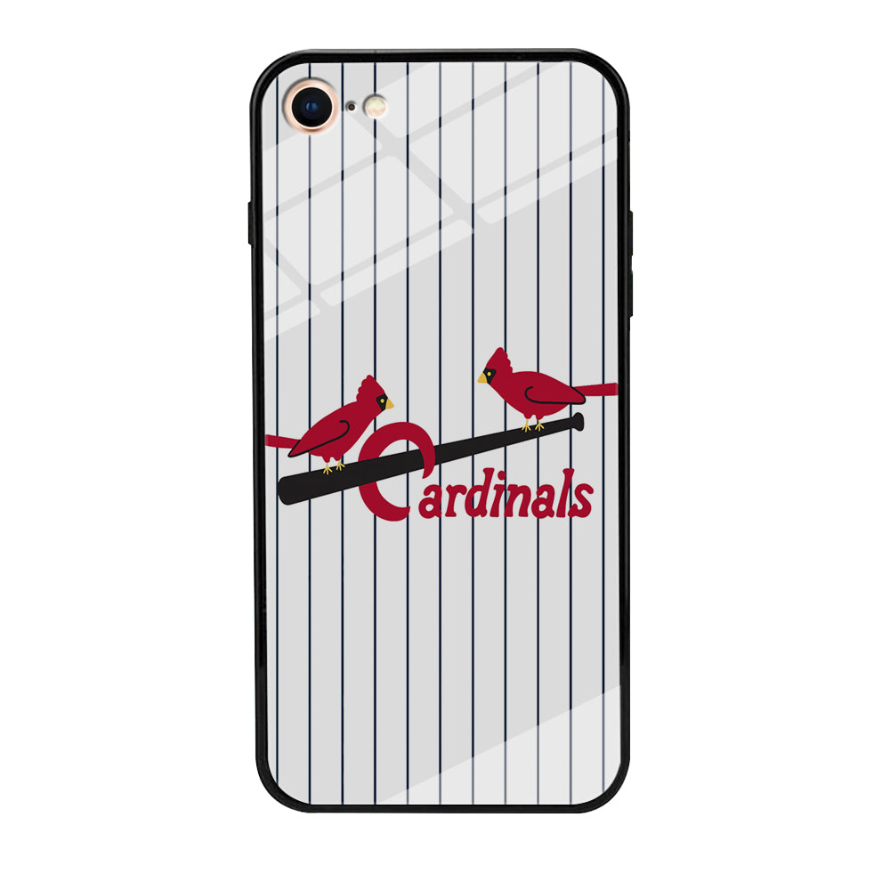Baseball St. Louis Cardinals MLB 002 iPhone 7 Case-Phone Case-Tempered Glass Case-Altracase