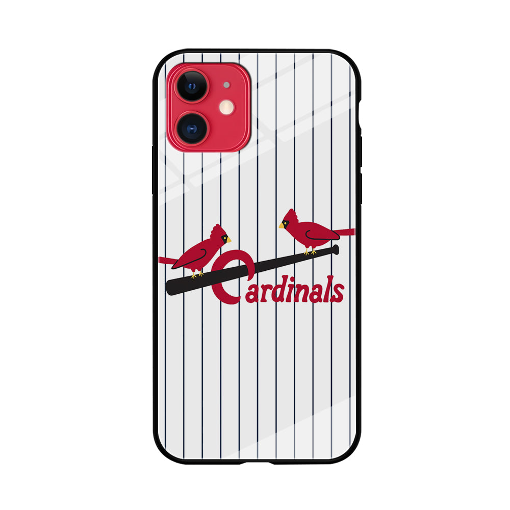 Baseball St. Louis Cardinals MLB 002 iPhone 11 Case-Phone Case-Tempered Glass Case-Altracase