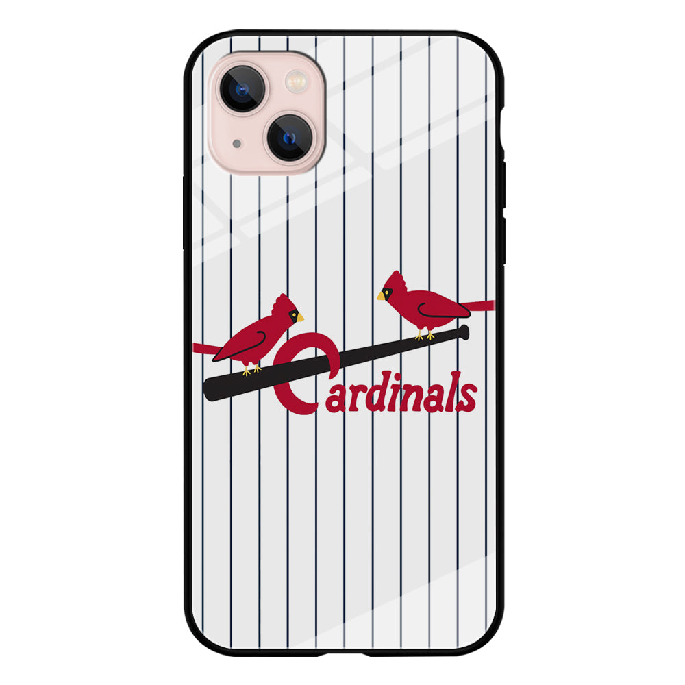 Baseball St. Louis Cardinals MLB 002 iPhone 13 Case-Phone Case-Tempered Glass Case-Altracase