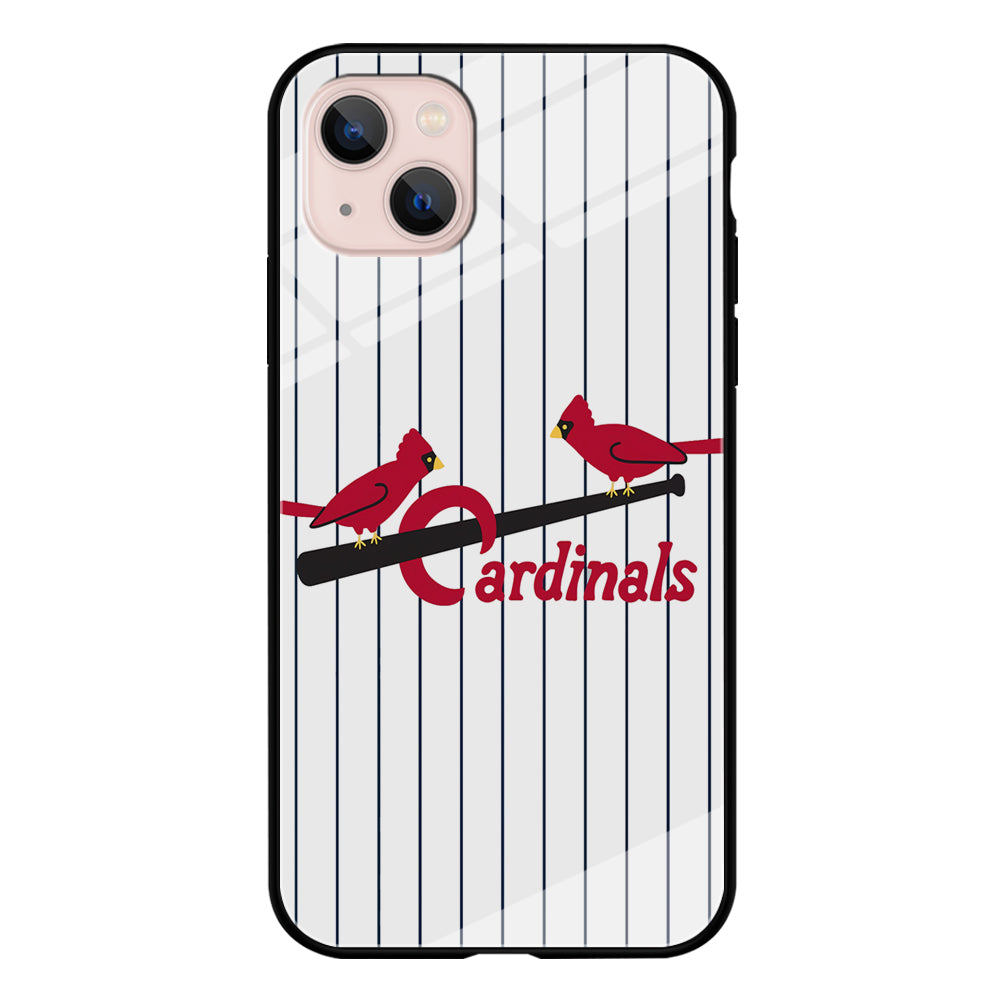 Baseball St. Louis Cardinals MLB 002 iPhone 13 Mini Case-Phone Case-Tempered Glass Case-Altracase