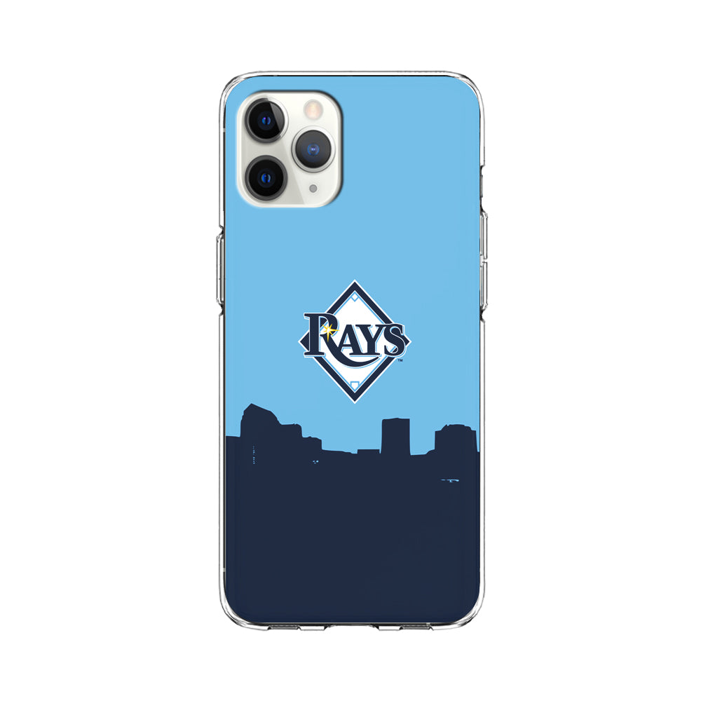 Baseball Tampa Bay Rays MLB 001 iPhone 11 Pro Case-Phone Case-Clear Soft Case-Altracase