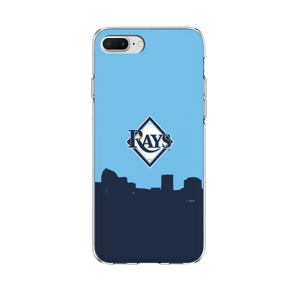 Baseball Tampa Bay Rays MLB 001 iPhone 8 Plus Case-Phone Case-Clear Soft Case-Altracase
