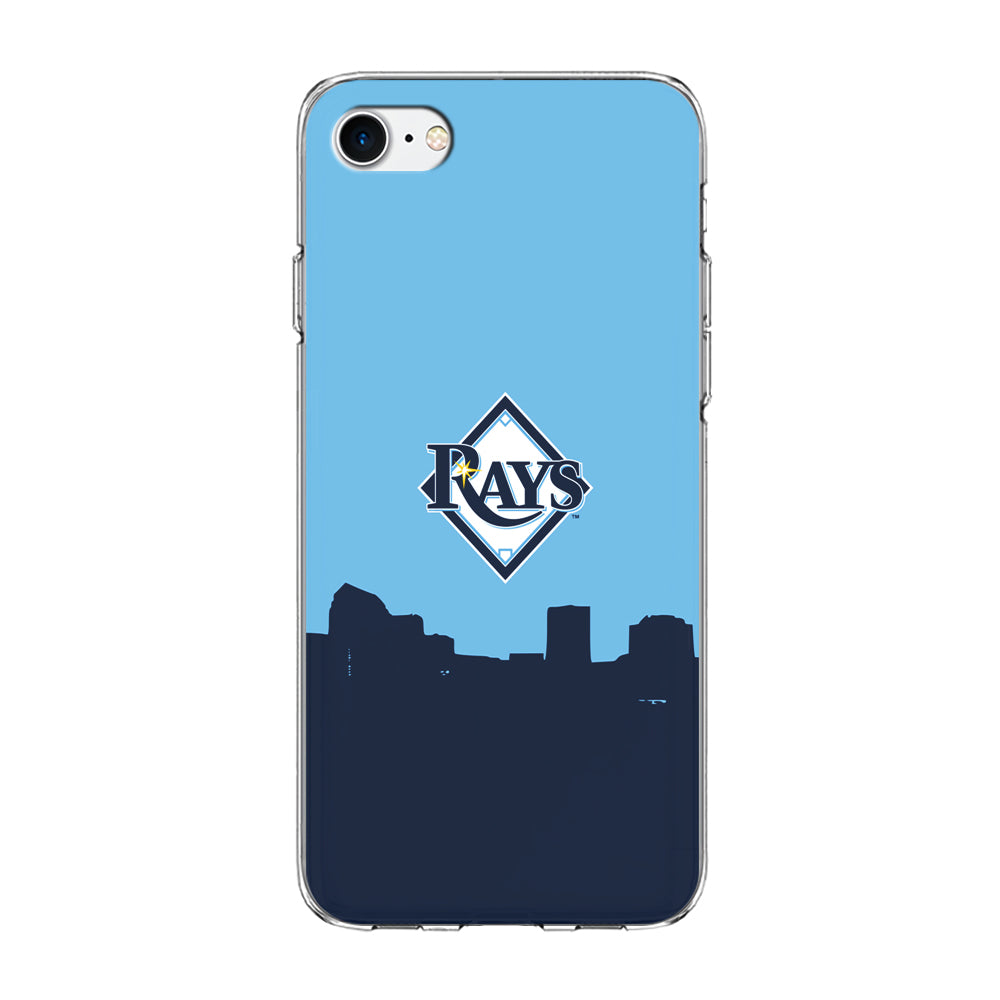 Baseball Tampa Bay Rays MLB 001 iPhone 7 Case-Phone Case-Clear Soft Case-Altracase