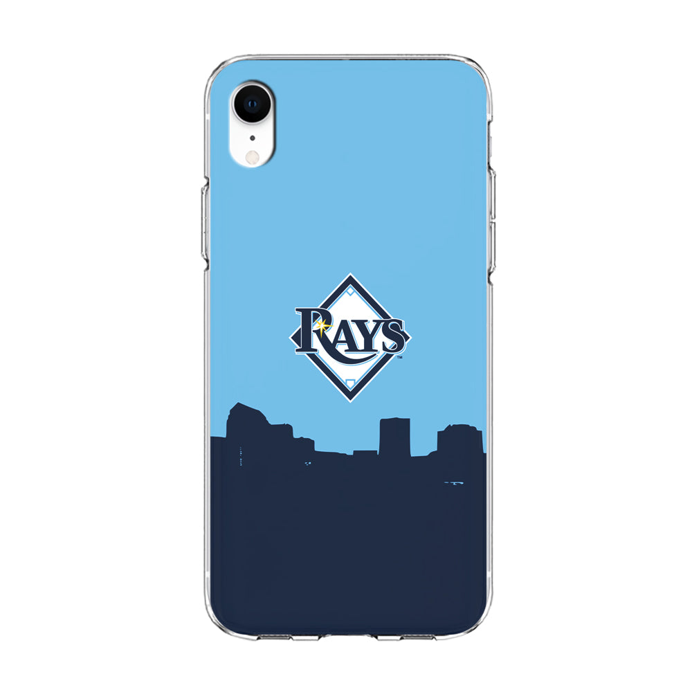 Baseball Tampa Bay Rays MLB 001 iPhone XR Case-Phone Case-Clear Soft Case-Altracase