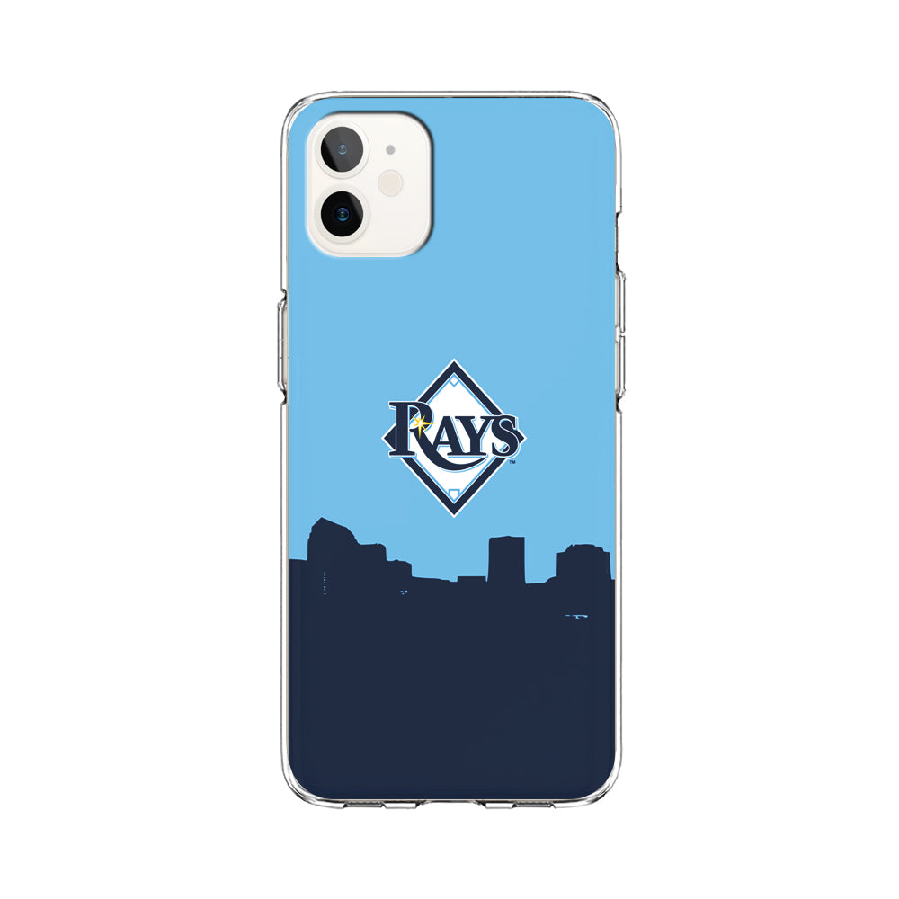 Baseball Tampa Bay Rays MLB 001 iPhone 12 Case-Phone Case-Clear Soft Case-Altracase