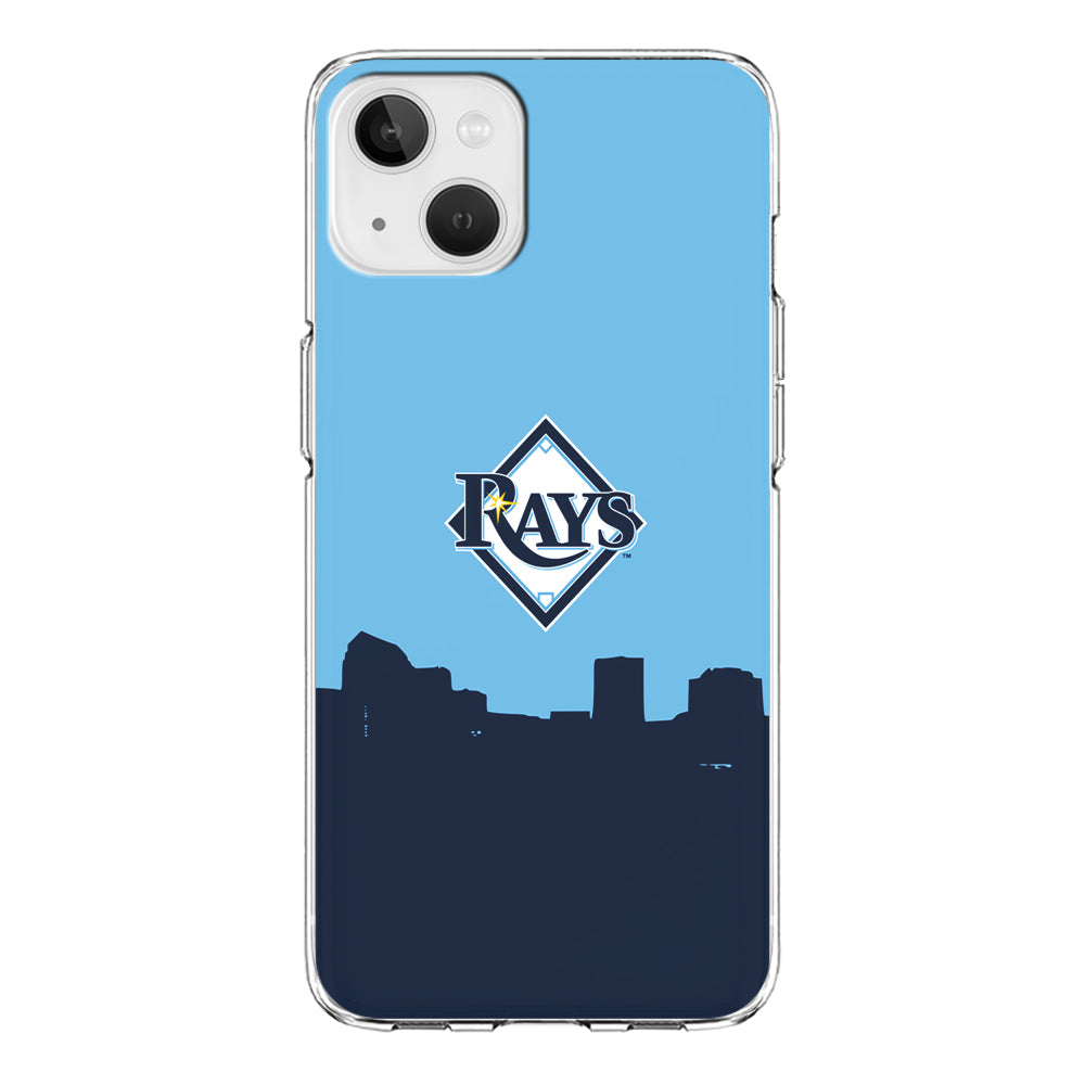 Baseball Tampa Bay Rays MLB 001 iPhone 13 Mini Case-Phone Case-Clear Soft Case-Altracase
