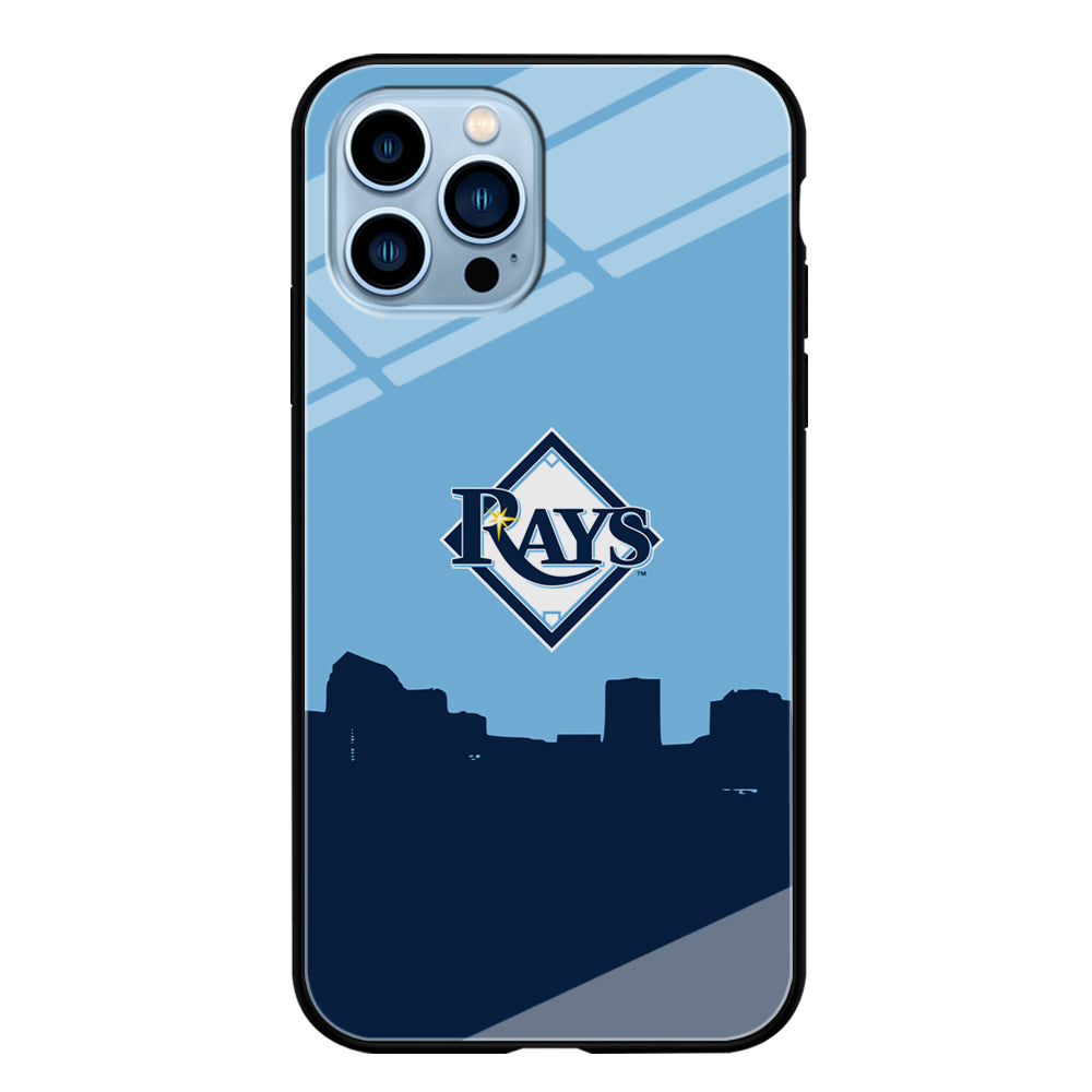 Baseball Tampa Bay Rays MLB 001 iPhone 15 Pro Max Case-Phone Case-Tempered Glass Case-Altracase