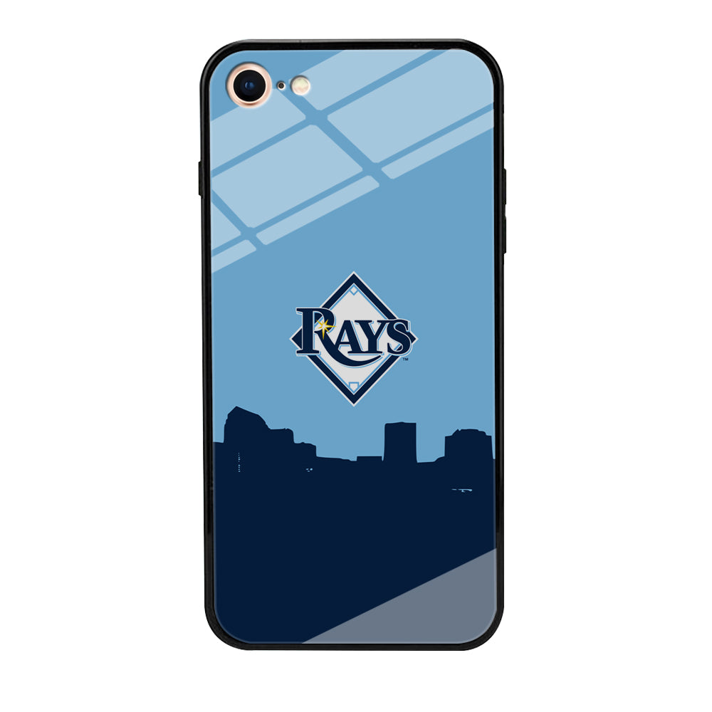 Baseball Tampa Bay Rays MLB 001 iPhone 7 Case-Phone Case-Tempered Glass Case-Altracase