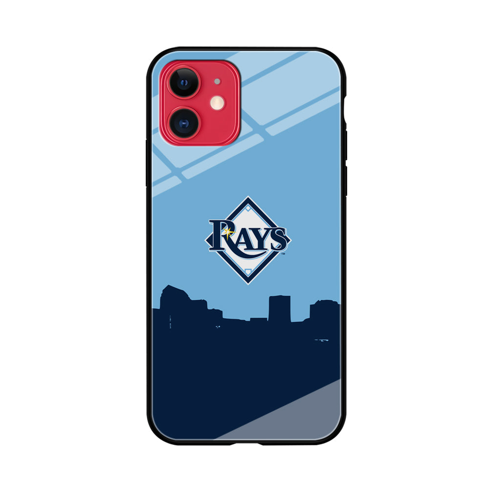 Baseball Tampa Bay Rays MLB 001 iPhone 11 Case-Phone Case-Tempered Glass Case-Altracase