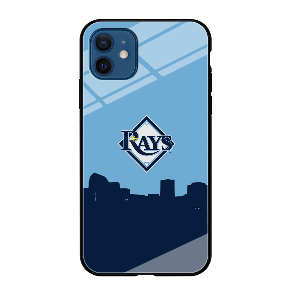 Baseball Tampa Bay Rays MLB 001 iPhone 12 Case-Phone Case-Tempered Glass Case-Altracase