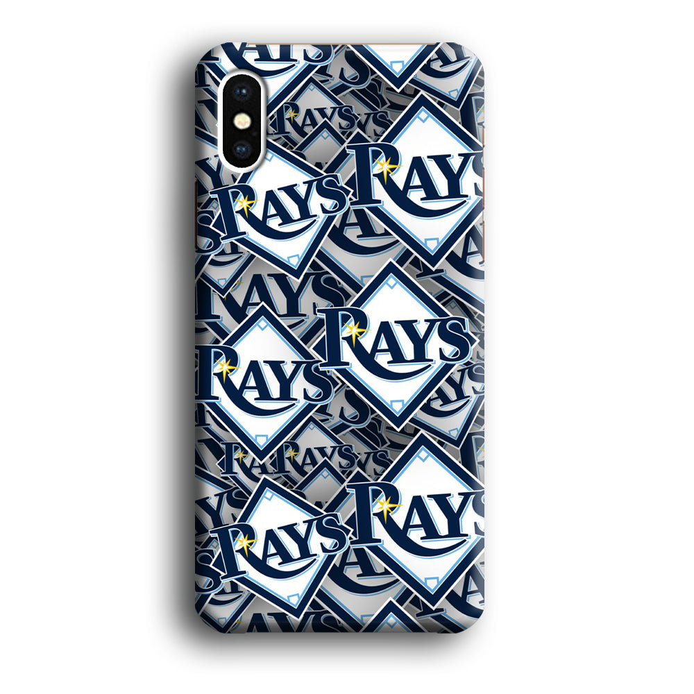Baseball Tampa Bay Rays MLB 002 iPhone X Case-Phone Case-3D Case-Altracase