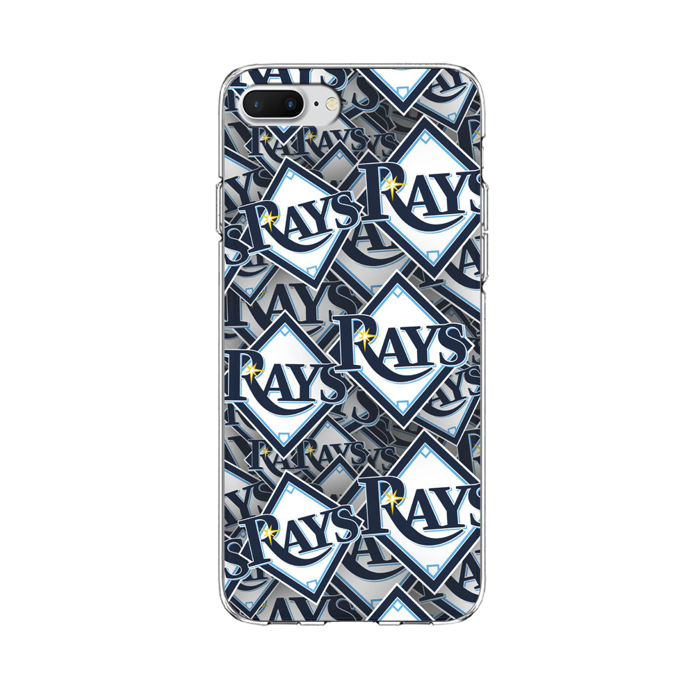 Baseball Tampa Bay Rays MLB 002 iPhone 8 Plus Case-Phone Case-Clear Soft Case-Altracase