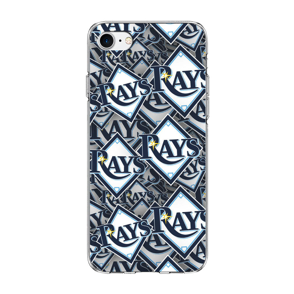 Baseball Tampa Bay Rays MLB 002 iPhone 7 Case-Phone Case-Clear Soft Case-Altracase