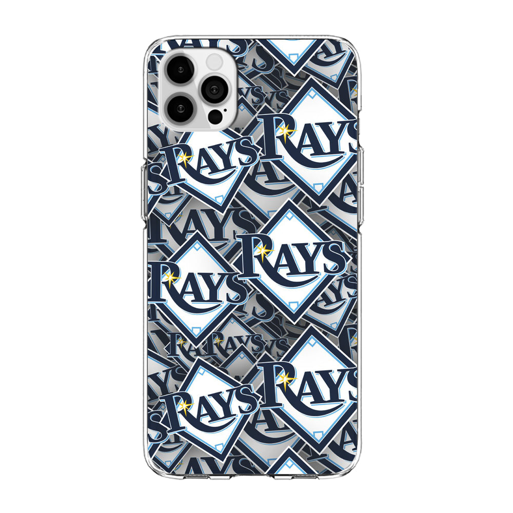 Baseball Tampa Bay Rays MLB 002 iPhone 15 Pro Max Case-Phone Case-Clear Soft Case-Altracase