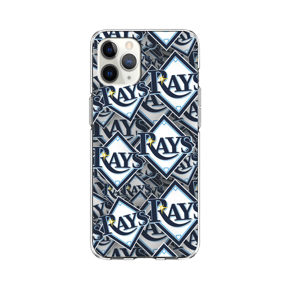 Baseball Tampa Bay Rays MLB 002 iPhone 11 Pro Case-Phone Case-Clear Soft Case-Altracase