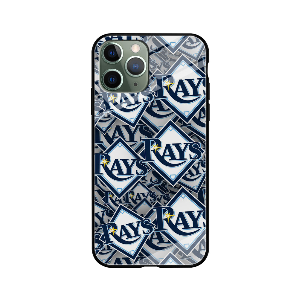 Baseball Tampa Bay Rays MLB 002 iPhone 11 Pro Case-Phone Case-Tempered Glass Case-Altracase