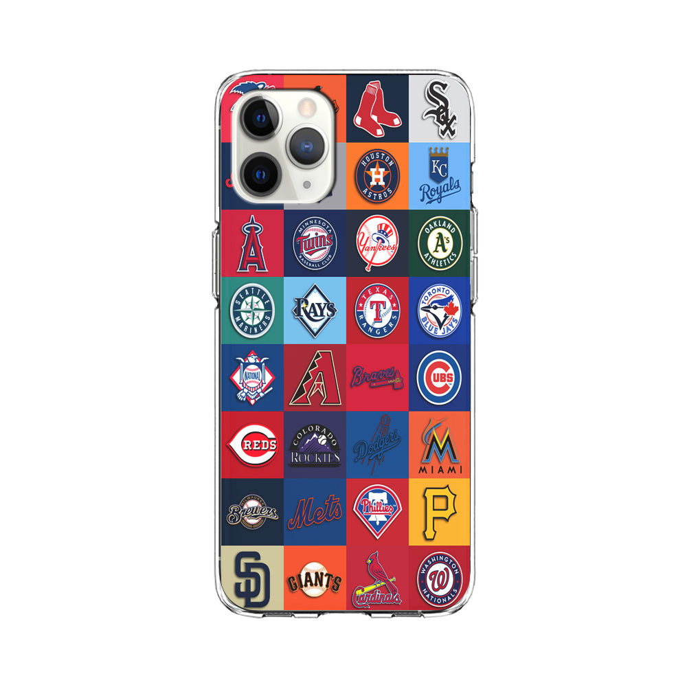 Baseball Teams MLB iPhone 11 Pro Max Case-Phone Case-Clear Soft Case-Altracase