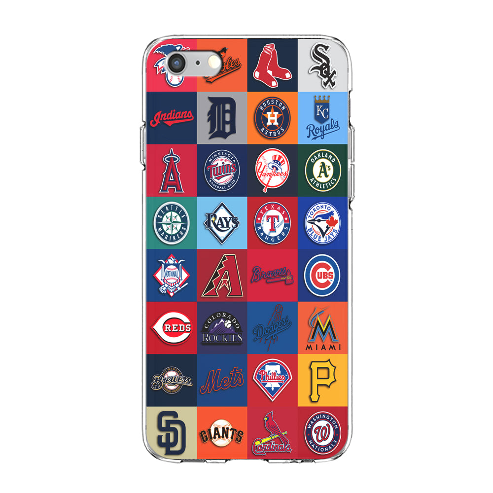 Baseball Teams MLB iPhone 6 Plus | 6s Plus Case-Phone Case-Clear Soft Case-Altracase