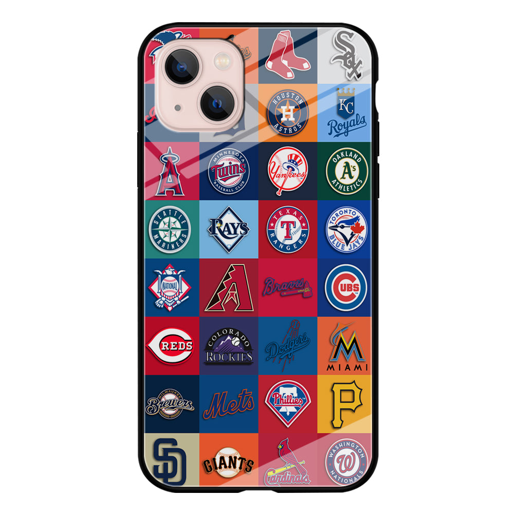 Baseball Teams MLB iPhone 13 Mini Case-Phone Case-Tempered Glass Case-Altracase