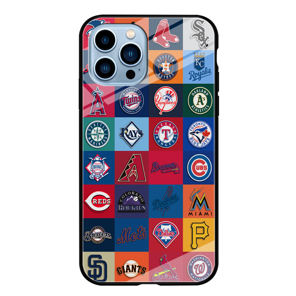 Baseball Teams MLB iPhone 15 Pro Max Case-Phone Case-Tempered Glass Case-Altracase