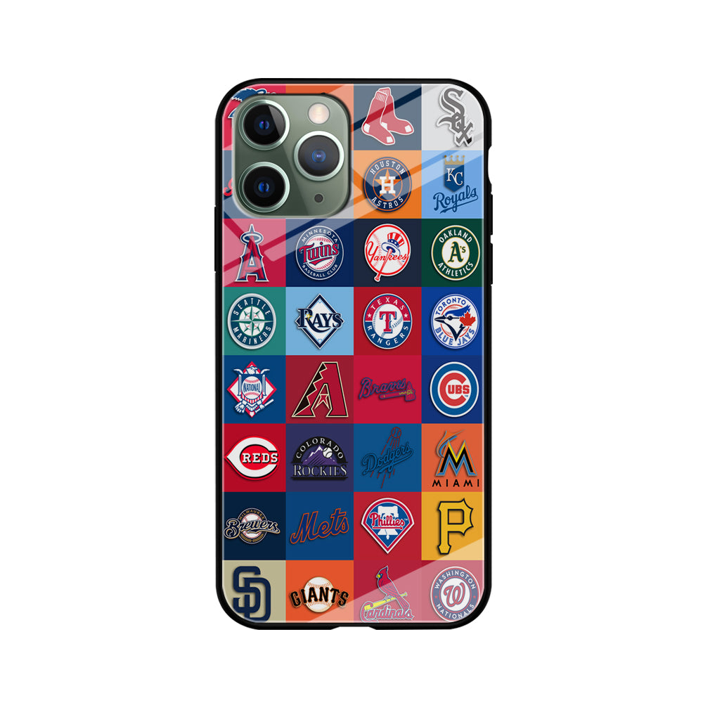 Baseball Teams MLB iPhone 11 Pro Case-Phone Case-Tempered Glass Case-Altracase