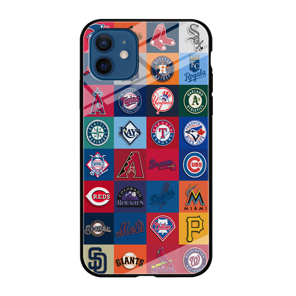 Baseball Teams MLB iPhone 12 Mini Case-Phone Case-Tempered Glass Case-Altracase