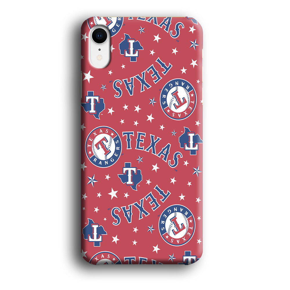 Baseball Texas Rangers MLB 001 iPhone XR Case-Phone Case-3D Case-Altracase