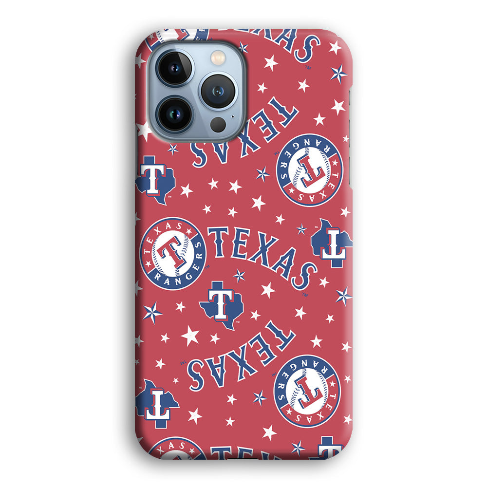 Baseball Texas Rangers MLB 001 iPhone 15 Pro Max Case-Phone Case-3D Case-Altracase