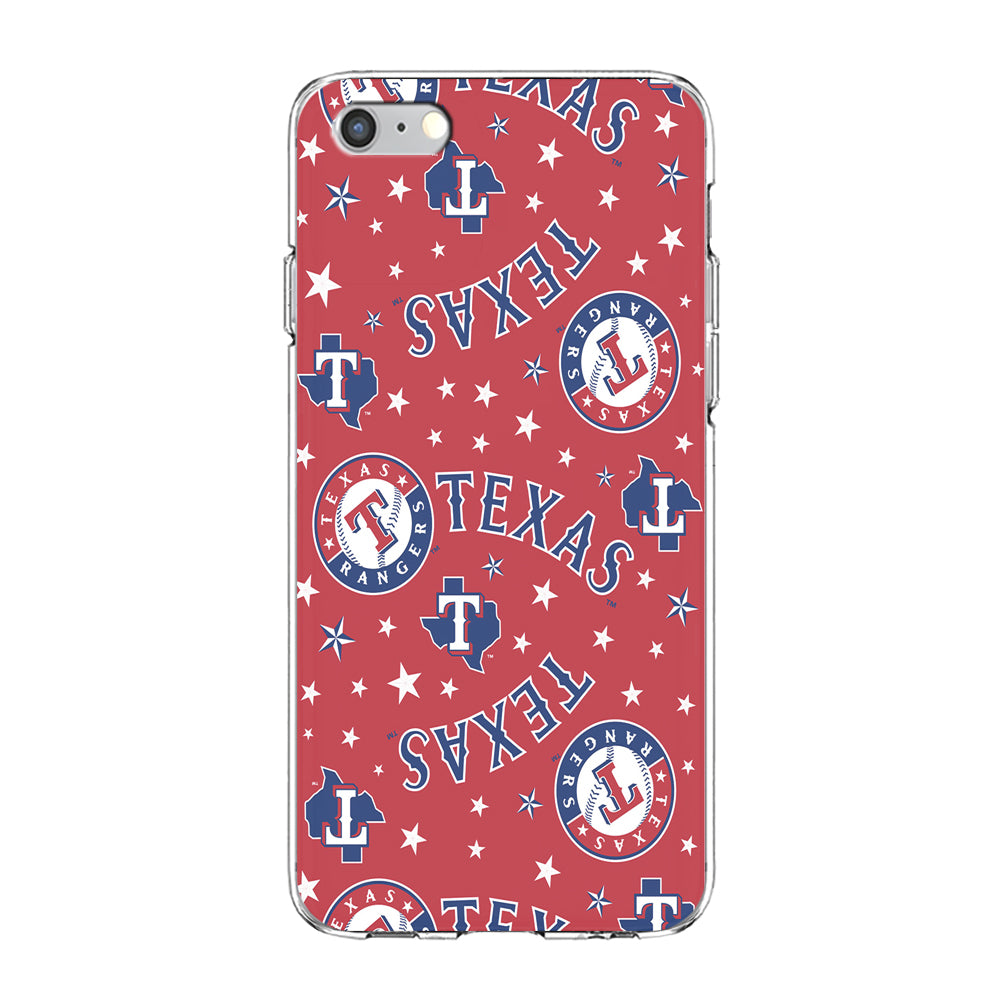Baseball Texas Rangers MLB 001 iPhone 6 Plus | 6s Plus Case-Phone Case-Clear Soft Case-Altracase