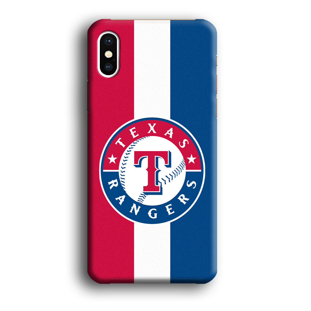 Baseball Texas Rangers MLB 002 iPhone Xs Case-Phone Case-3D Case-Altracase