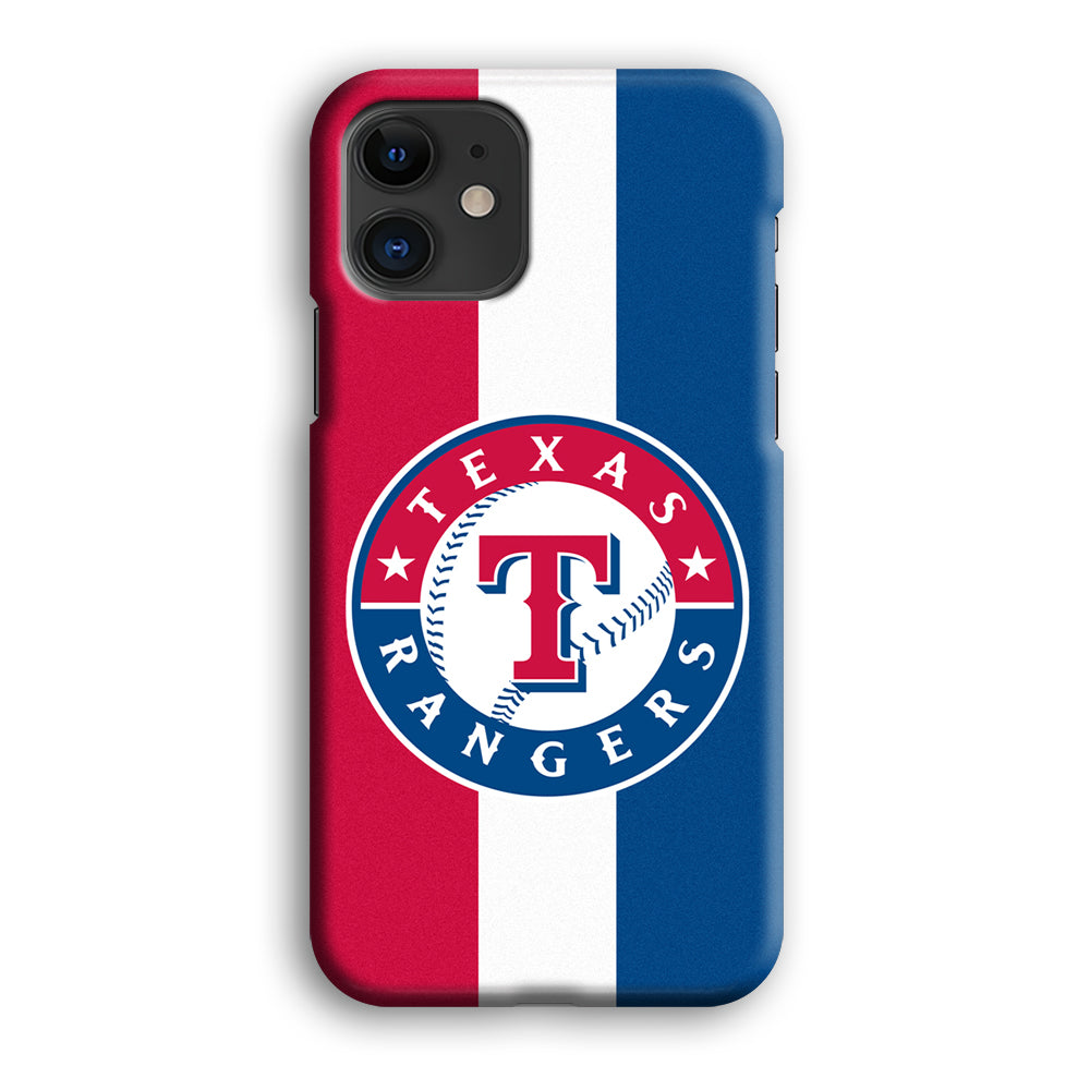 Baseball Texas Rangers MLB 002 iPhone 12 Case-Phone Case-3D Case-Altracase