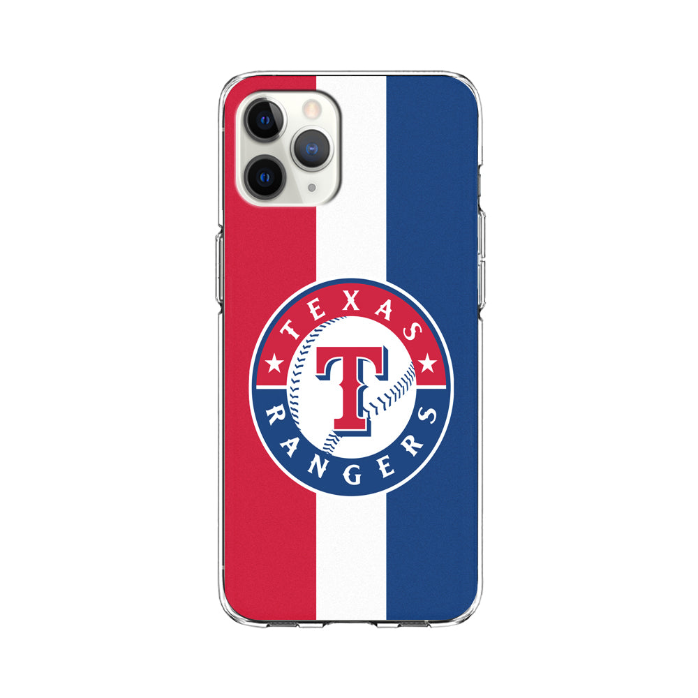 Baseball Texas Rangers MLB 002 iPhone 11 Pro Max Case-Phone Case-Clear Soft Case-Altracase