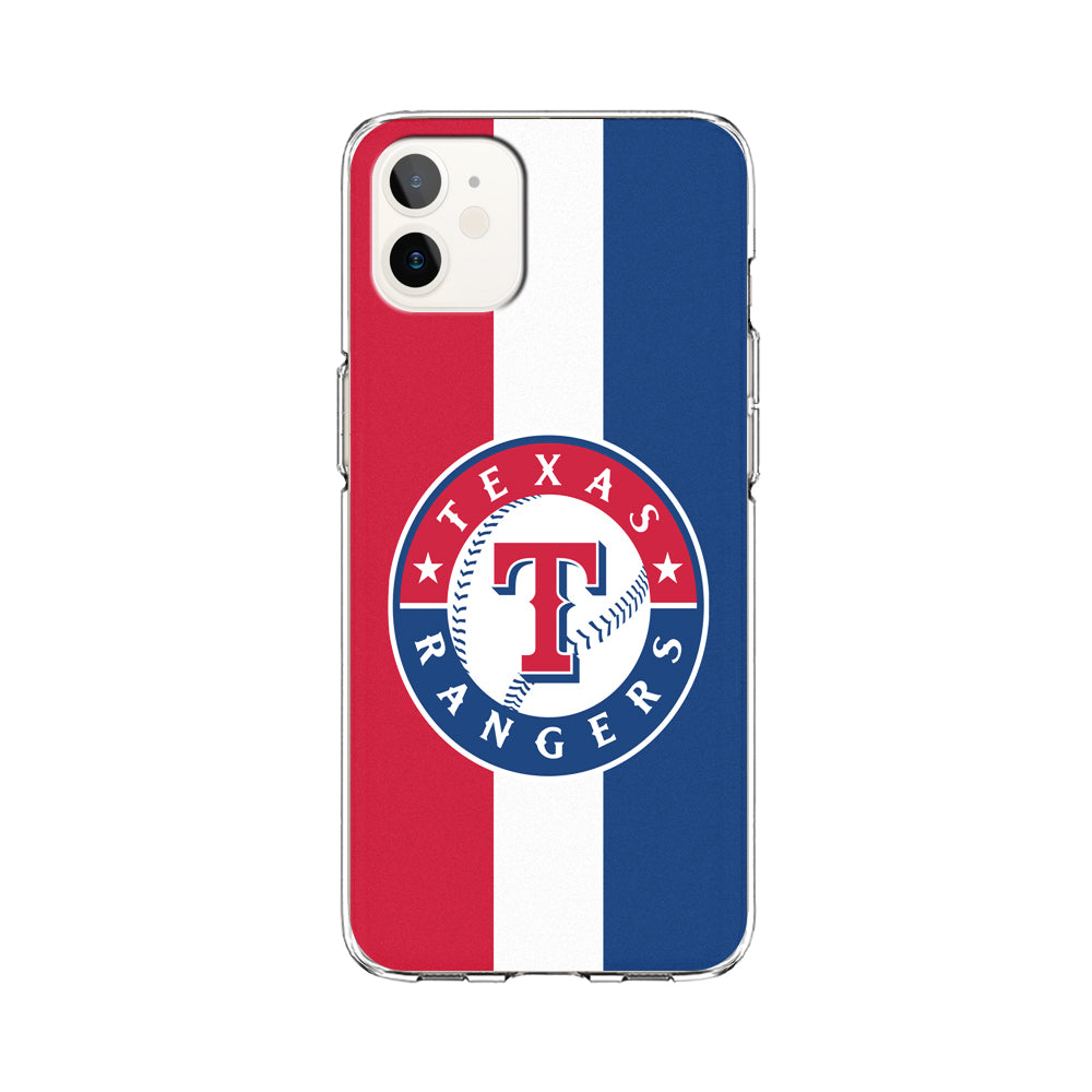 Baseball Texas Rangers MLB 002 iPhone 12 Case-Phone Case-Clear Soft Case-Altracase