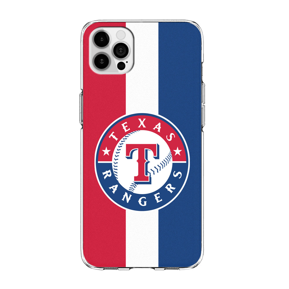 Baseball Texas Rangers MLB 002 iPhone 15 Pro Max Case-Phone Case-Clear Soft Case-Altracase