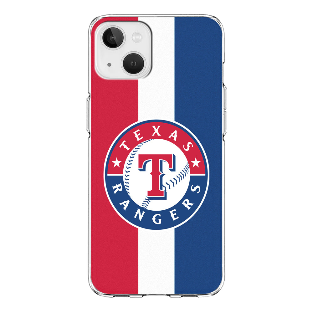 Baseball Texas Rangers MLB 002 iPhone 13 Mini Case-Phone Case-Clear Soft Case-Altracase