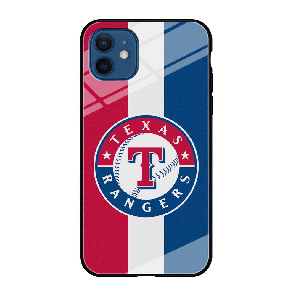 Baseball Texas Rangers MLB 002 iPhone 12 Case-Phone Case-Tempered Glass Case-Altracase