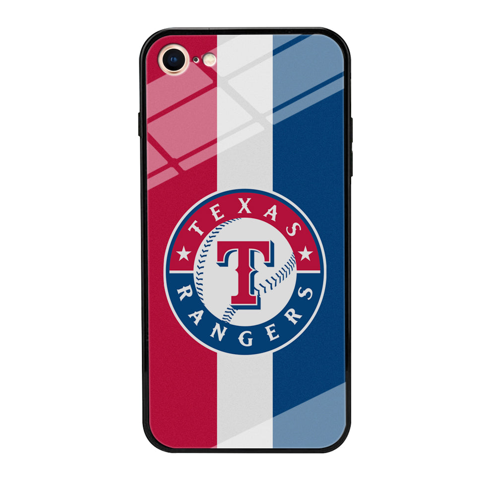 Baseball Texas Rangers MLB 002 iPhone 7 Case-Phone Case-Tempered Glass Case-Altracase