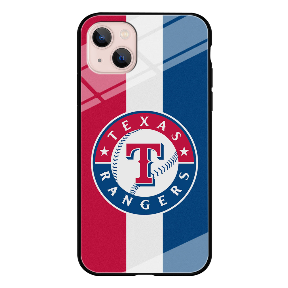 Baseball Texas Rangers MLB 002 iPhone 13 Case-Phone Case-Tempered Glass Case-Altracase