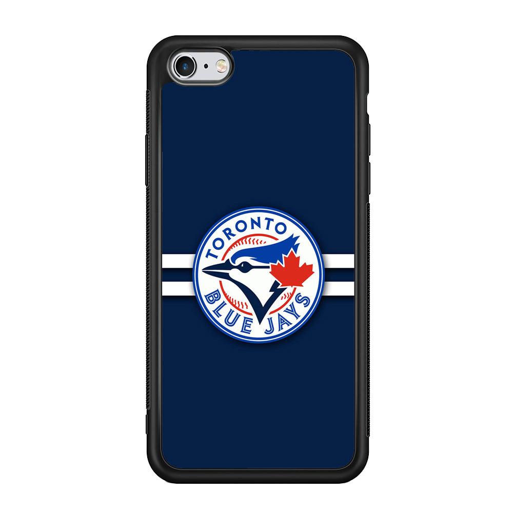 Baseball Toronto Blue Jays MLB 001 iPhone 6 | 6s Case-Phone Case-Rubber Black (2D Case)-Altracase