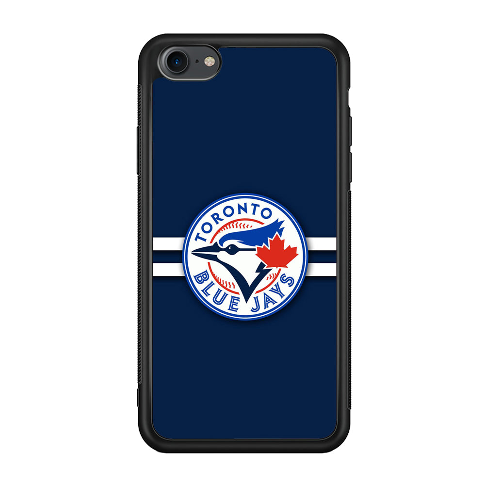 Baseball Toronto Blue Jays MLB 001 iPhone 7 Case-Phone Case-Rubber Black (2D Case)-Altracase