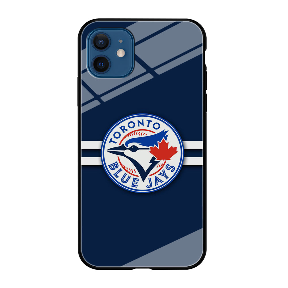 Baseball Toronto Blue Jays MLB 001 iPhone 12 Case-Phone Case-Tempered Glass Case-Altracase