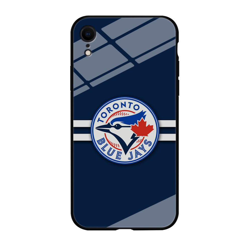 Baseball Toronto Blue Jays MLB 001 iPhone XR Case-Phone Case-Tempered Glass Case-Altracase
