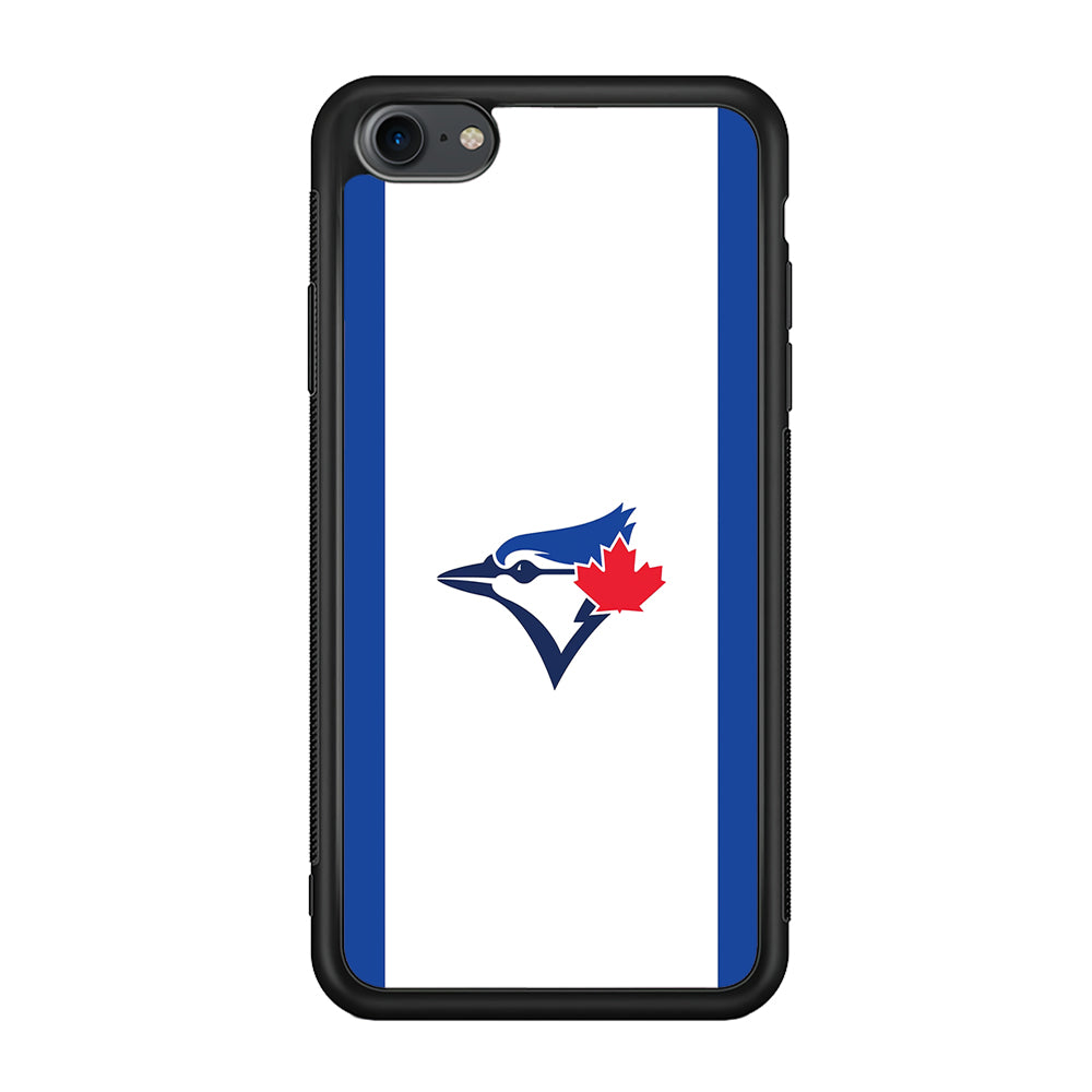 Baseball Toronto Blue Jays MLB 002 iPhone 7 Case-Phone Case-Rubber Black (2D Case)-Altracase