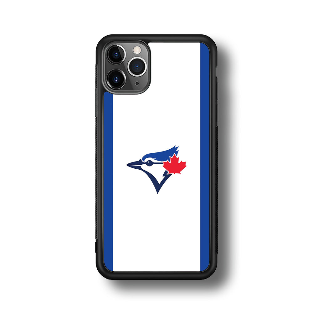 Baseball Toronto Blue Jays MLB 002 iPhone 11 Pro Case-Phone Case-Rubber Black (2D Case)-Altracase