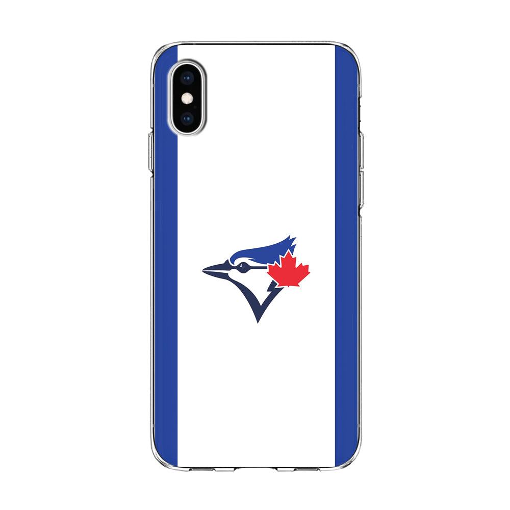 Baseball Toronto Blue Jays MLB 002 iPhone Xs Max Case-Phone Case-Clear Soft Case-Altracase
