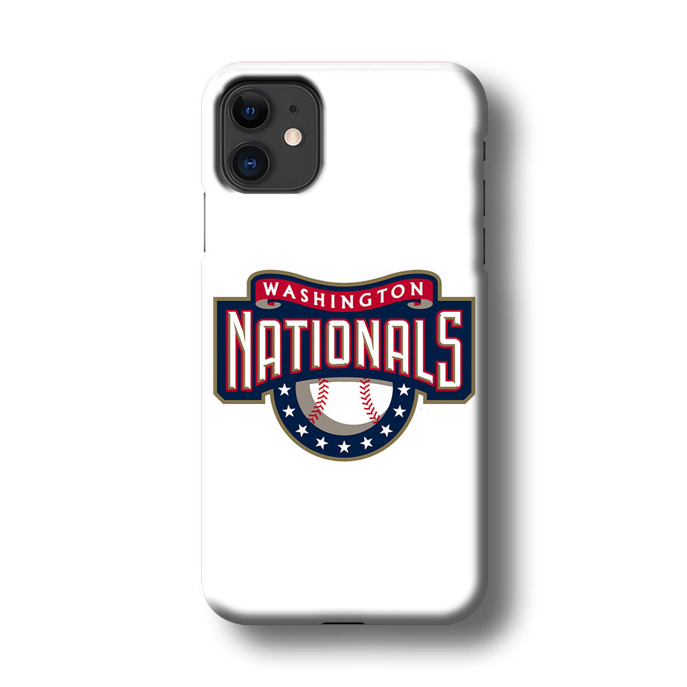 Baseball Washington Nationals MLB 001 iPhone 11 Case-Phone Case-3D Case-Altracase