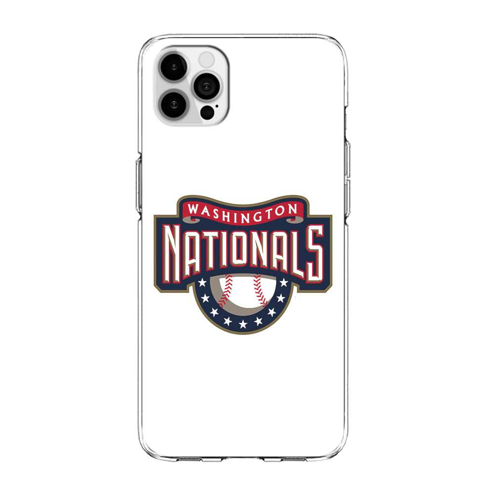Baseball Washington Nationals MLB 001 iPhone 15 Pro Max Case-Phone Case-Clear Soft Case-Altracase