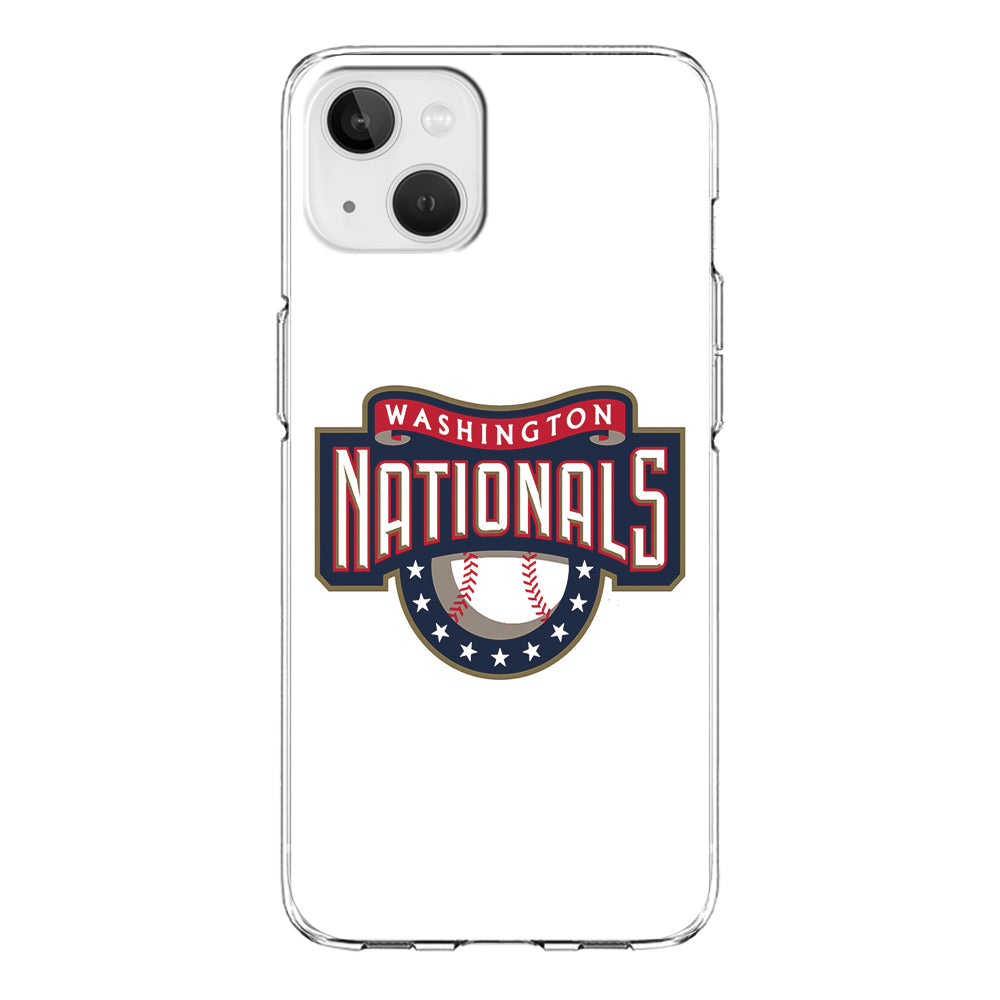 Baseball Washington Nationals MLB 001 iPhone 13 Case-Phone Case-Clear Soft Case-Altracase