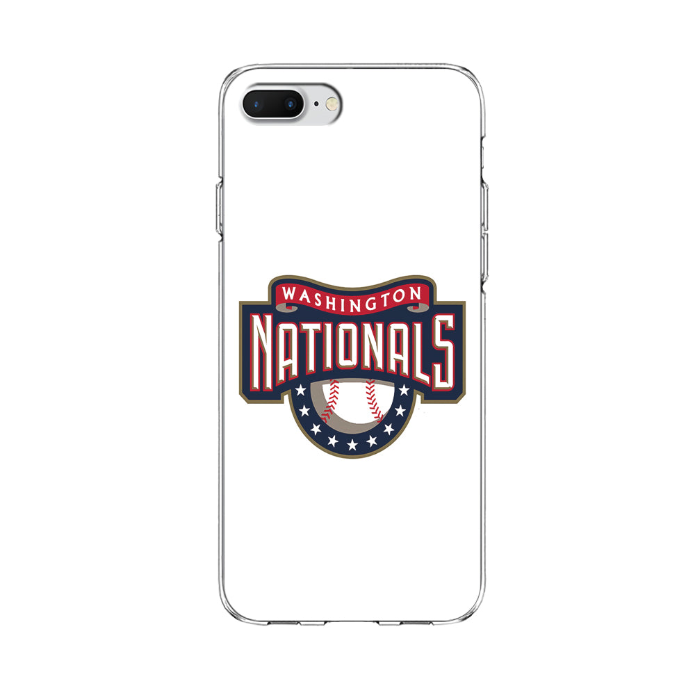 Baseball Washington Nationals MLB 001 iPhone 7 Plus Case-Phone Case-Clear Soft Case-Altracase