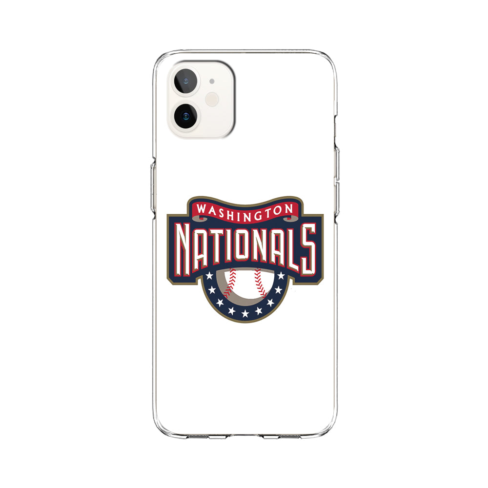 Baseball Washington Nationals MLB 001 iPhone 12 Mini Case-Phone Case-Clear Soft Case-Altracase
